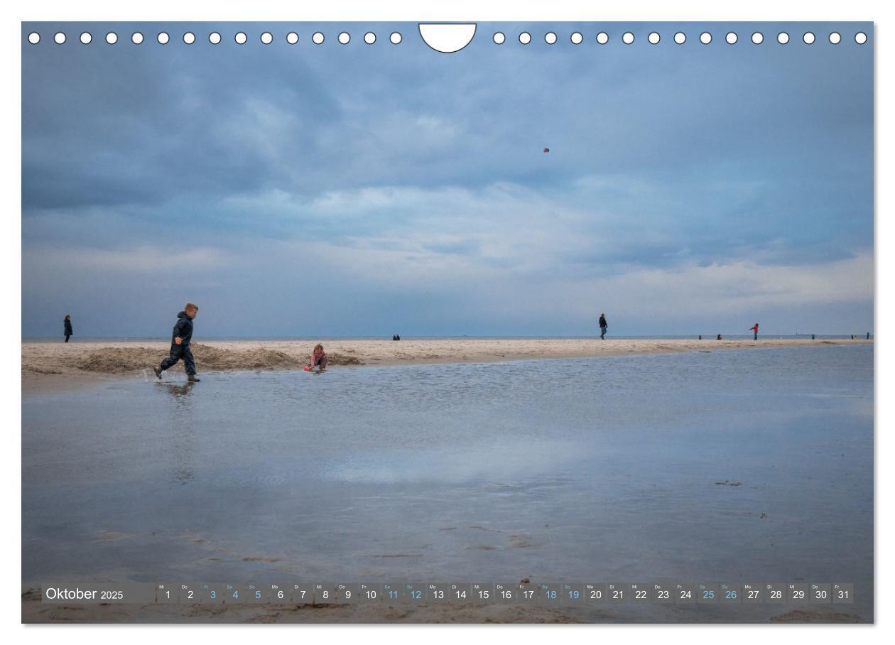 Bild: 9783435073993 | Am Strand von Langeoog (Wandkalender 2025 DIN A4 quer), CALVENDO...