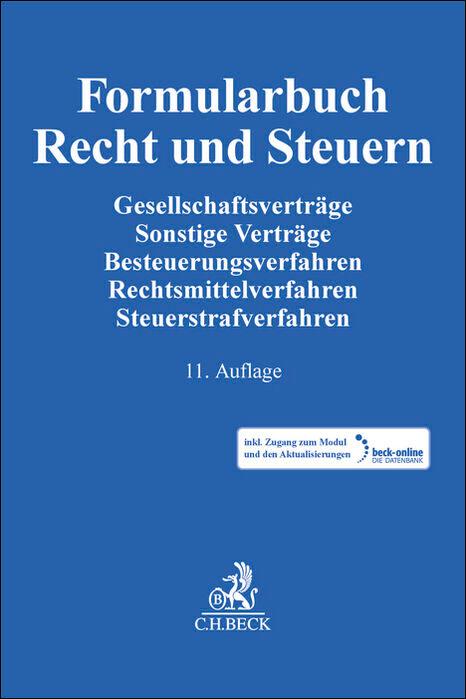 Cover: 9783406812248 | Formularbuch Recht und Steuern | Bundle | 1 MP3, Download oder Online