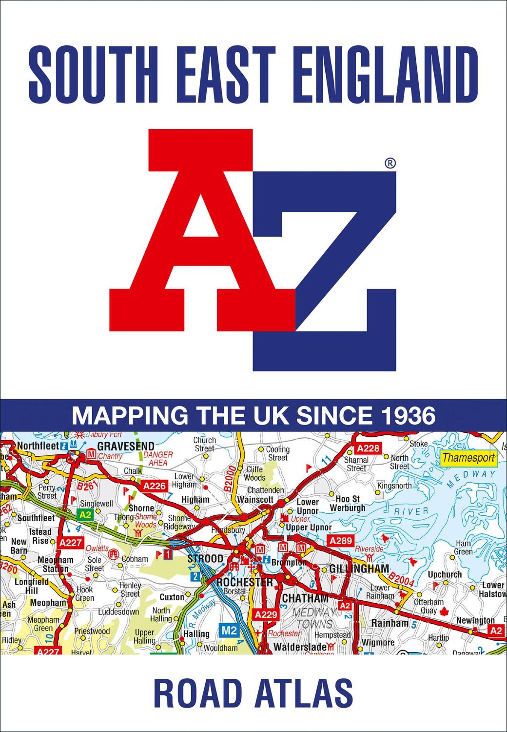 Cover: 9780008560584 | South East England A-Z Road Atlas | A-Z Maps | Taschenbuch | Englisch