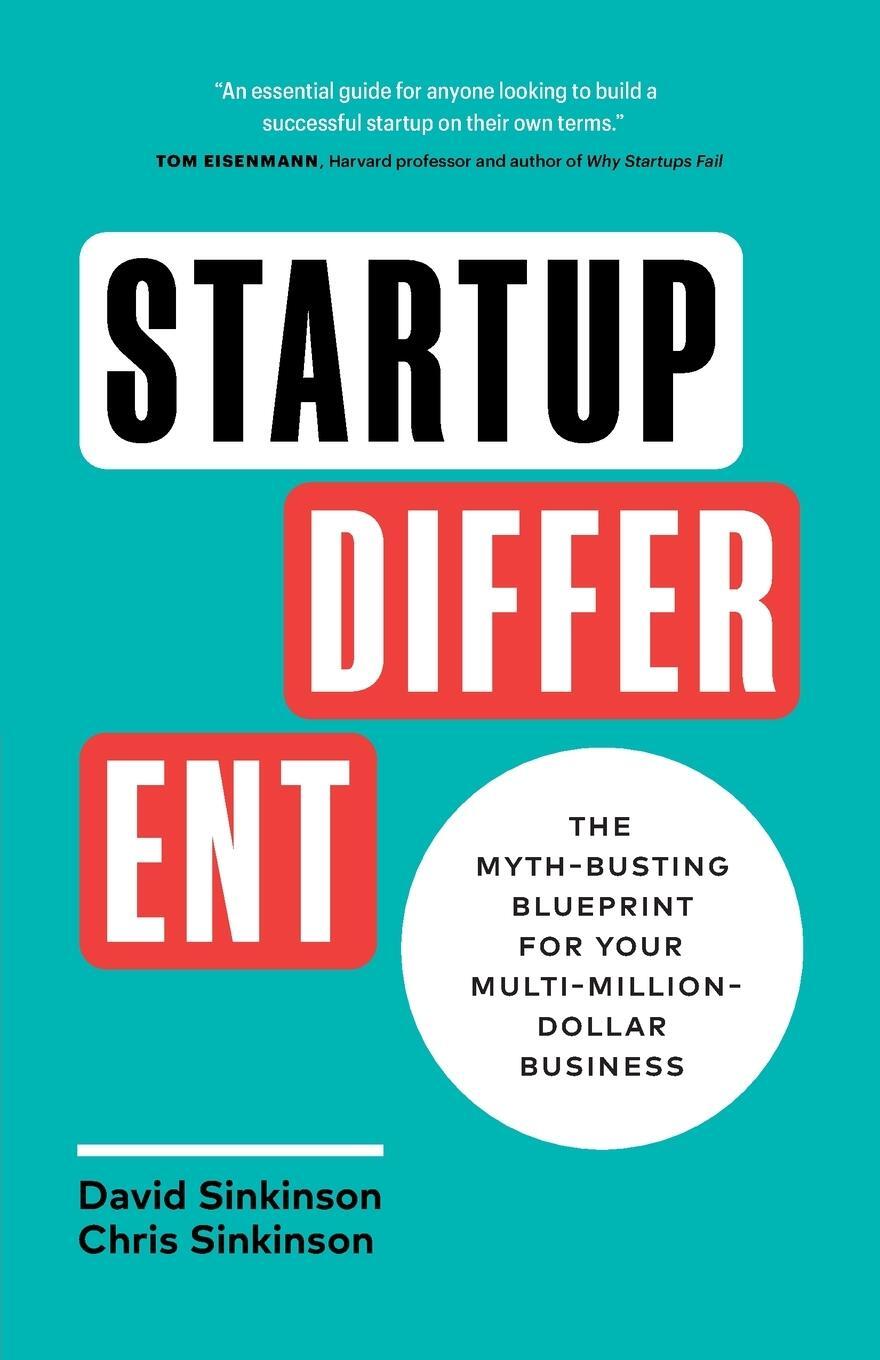 Cover: 9781774584835 | Startup Different | David Sinkinson (u. a.) | Taschenbuch | Paperback