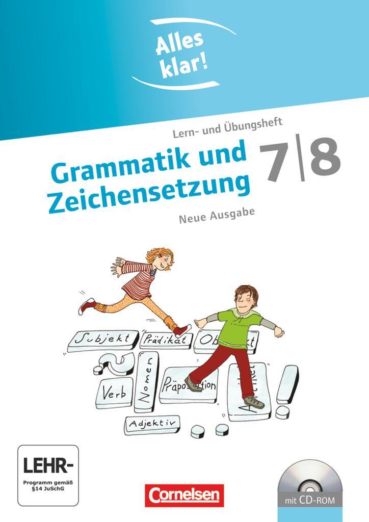 Cover: 9783464602331 | Alles klar! Deutsch Sekundarstufe I 7./8. Schuljahr. Grammatik und...