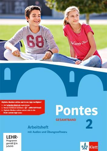 Cover: 9783126223546 | Pontes Gesamtband 2. Arbeitsheft mit Audios und Übungssoftware | 2016