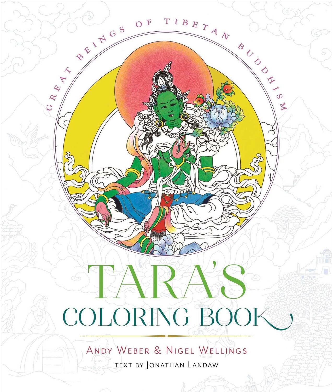 Cover: 9781614294160 | Tara's Coloring Book | Great Beings of Tibetan Buddhism | Taschenbuch