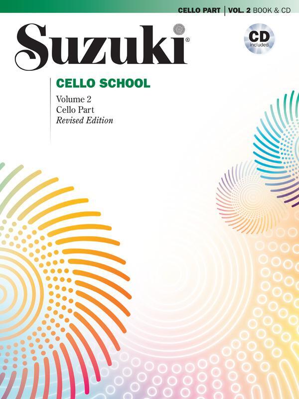 Cover: 9780739097106 | Suzuki Cello School, Vol 2: Cello Part, Book & CD | Tsuyoshi Tsutsumi