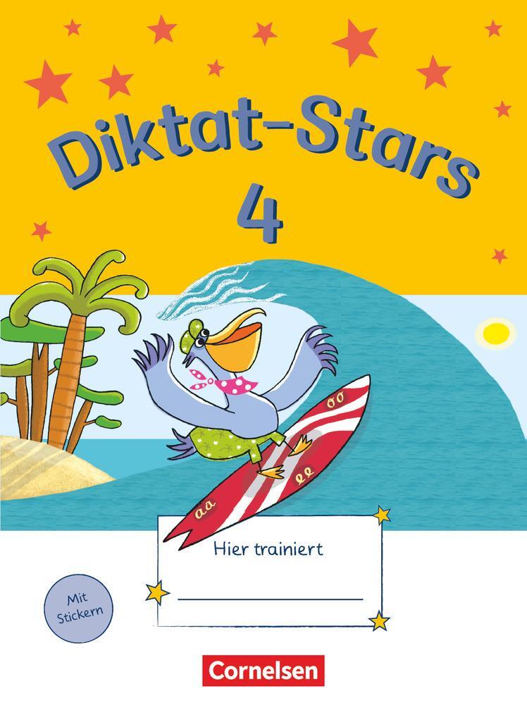 Cover: 9783637015821 | Diktat-Stars 4. Schuljahr. Übungsheft | Mit Lösungen | Taschenbuch