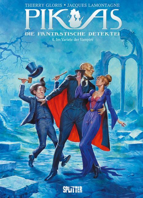 Cover: 9783868692150 | Pik As 04. Im Varieté der Vampire | Thierry Gloris | Taschenbuch