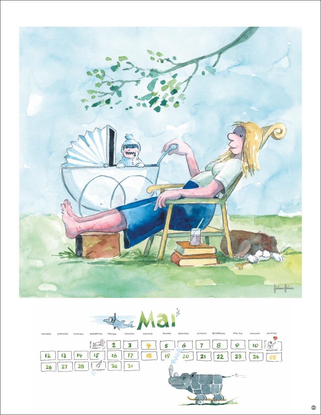 Bild: 9783756405367 | Helme Heine: Edition Kalender 2025 | Helme Heine | Kalender | 15 S.
