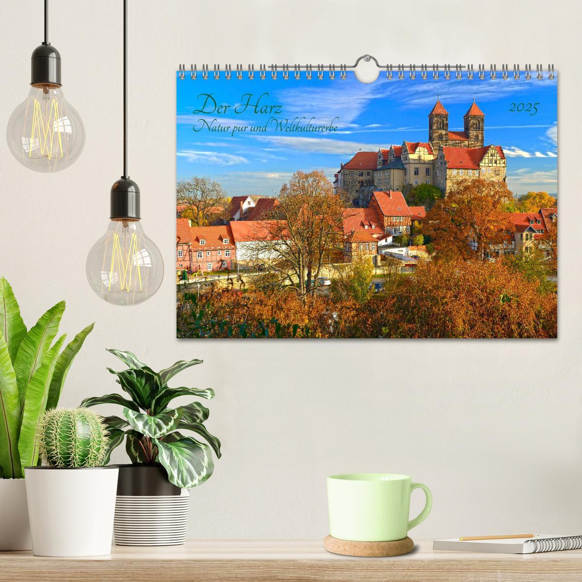 Bild: 9783435185733 | Harz Natur pur und Weltkulturerbe (Wandkalender 2025 DIN A4 quer),...