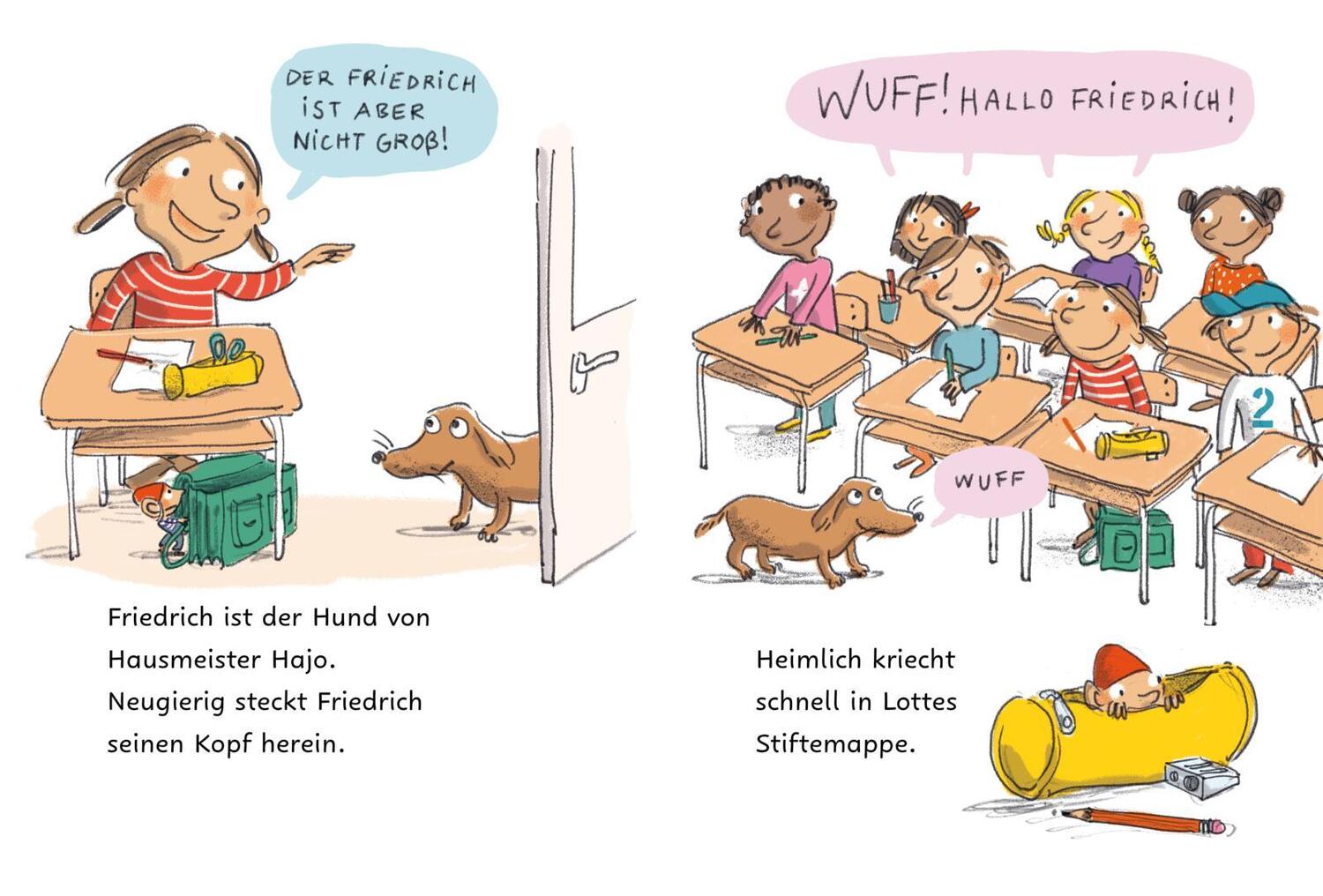 Bild: 9783551691200 | Der kleine Herr Heimlich in der Schule | Anke Loose | Buch | 64 S.