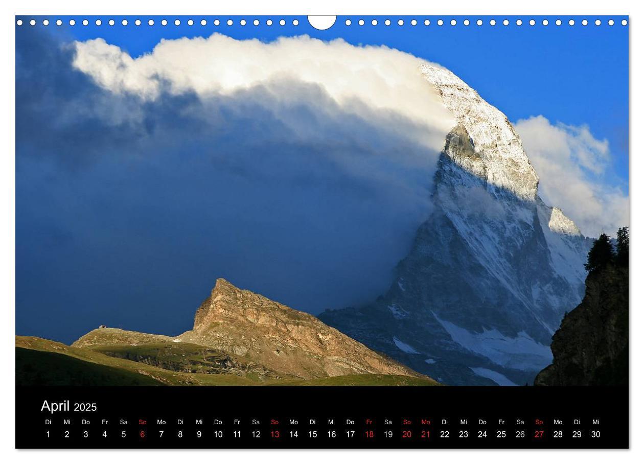 Bild: 9783435674671 | Zauber der Berge Zermatt und das Matterhorn (Wandkalender 2025 DIN...