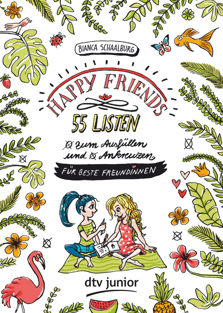 Cover: 9783423718325 | Happy Friends - 55 Listen für beste Freundinnen zum Ausfüllen und...