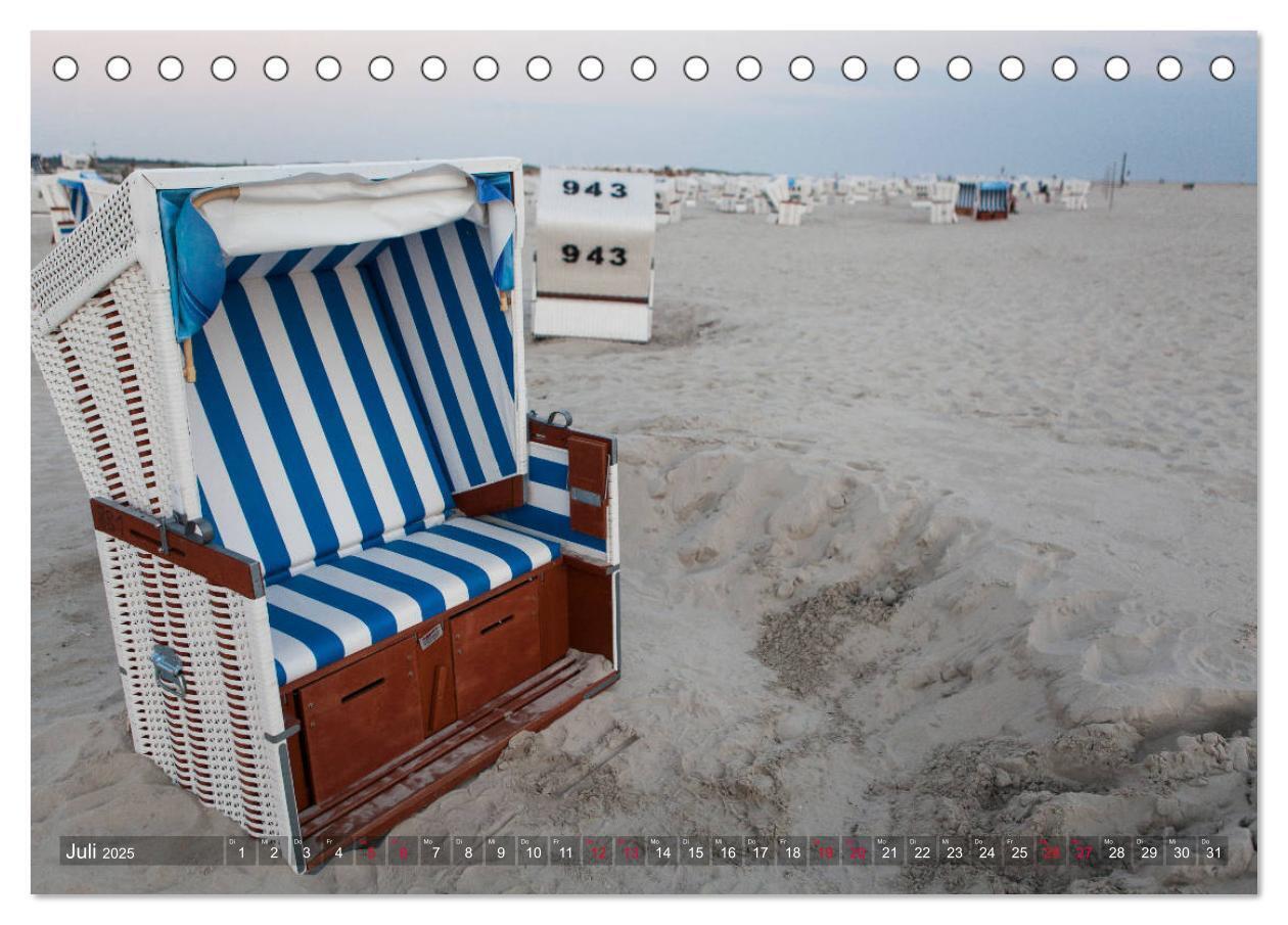 Bild: 9783435426850 | Sankt Peter-Ording. Sonne - Strand - Meer (Tischkalender 2025 DIN...