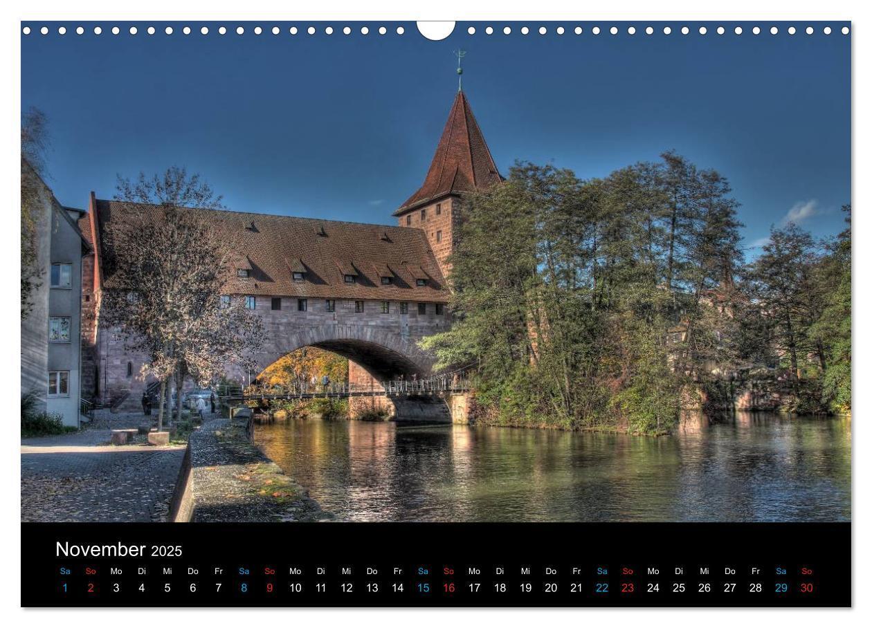 Bild: 9783435766314 | Meine Stadt Nürnberg 2025 (Wandkalender 2025 DIN A3 quer), CALVENDO...