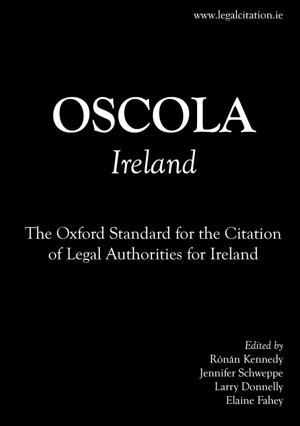 Cover: 9781365075476 | OSCOLA Ireland | Rónán Kennedy | Taschenbuch | Englisch | 2017