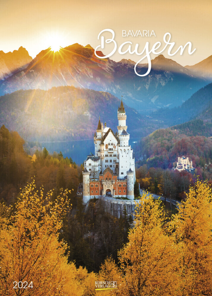 Cover: 9783731873112 | Bayern 2024 | Korsch Verlag | Kalender | Spiralbindung | 13 S. | 2024