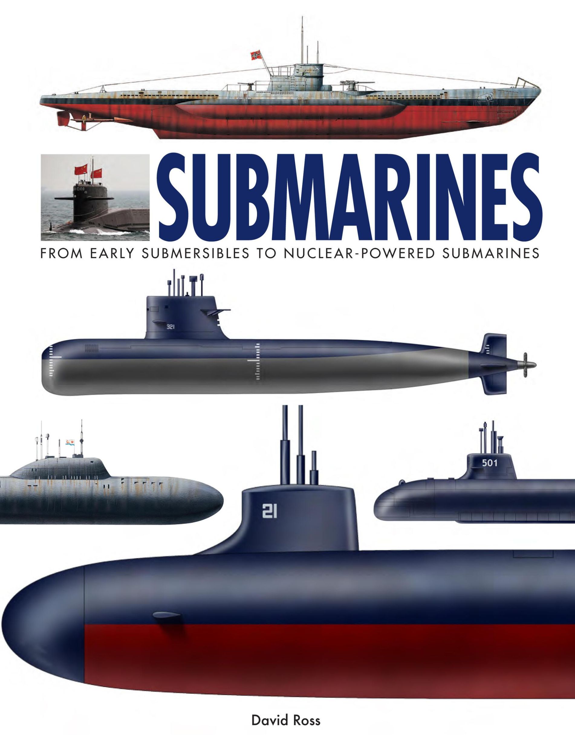 Cover: 9781838864934 | Submarines | From Early Submersibles to Nuclear-Powered Submarines