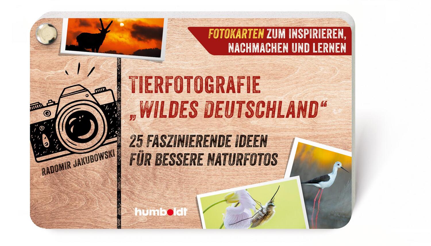 Cover: 9783842655317 | Tierfotografie "Wildes Deutschland" | Radomir Jakubowski | Taschenbuch
