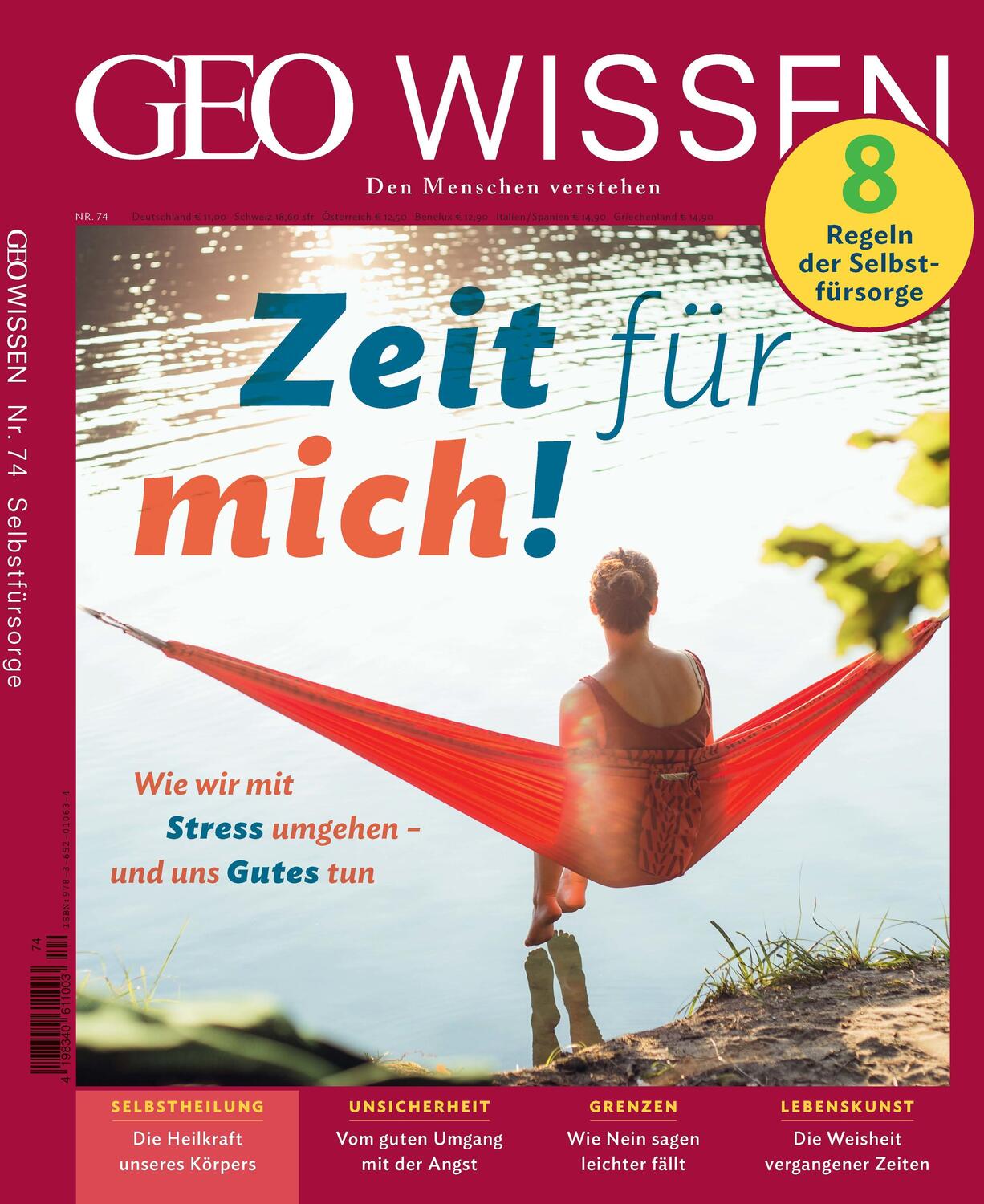 Cover: 9783652010634 | GEO Wissen 74/2021 - Zeit für mich | Den Menschen verstehen | Deutsch