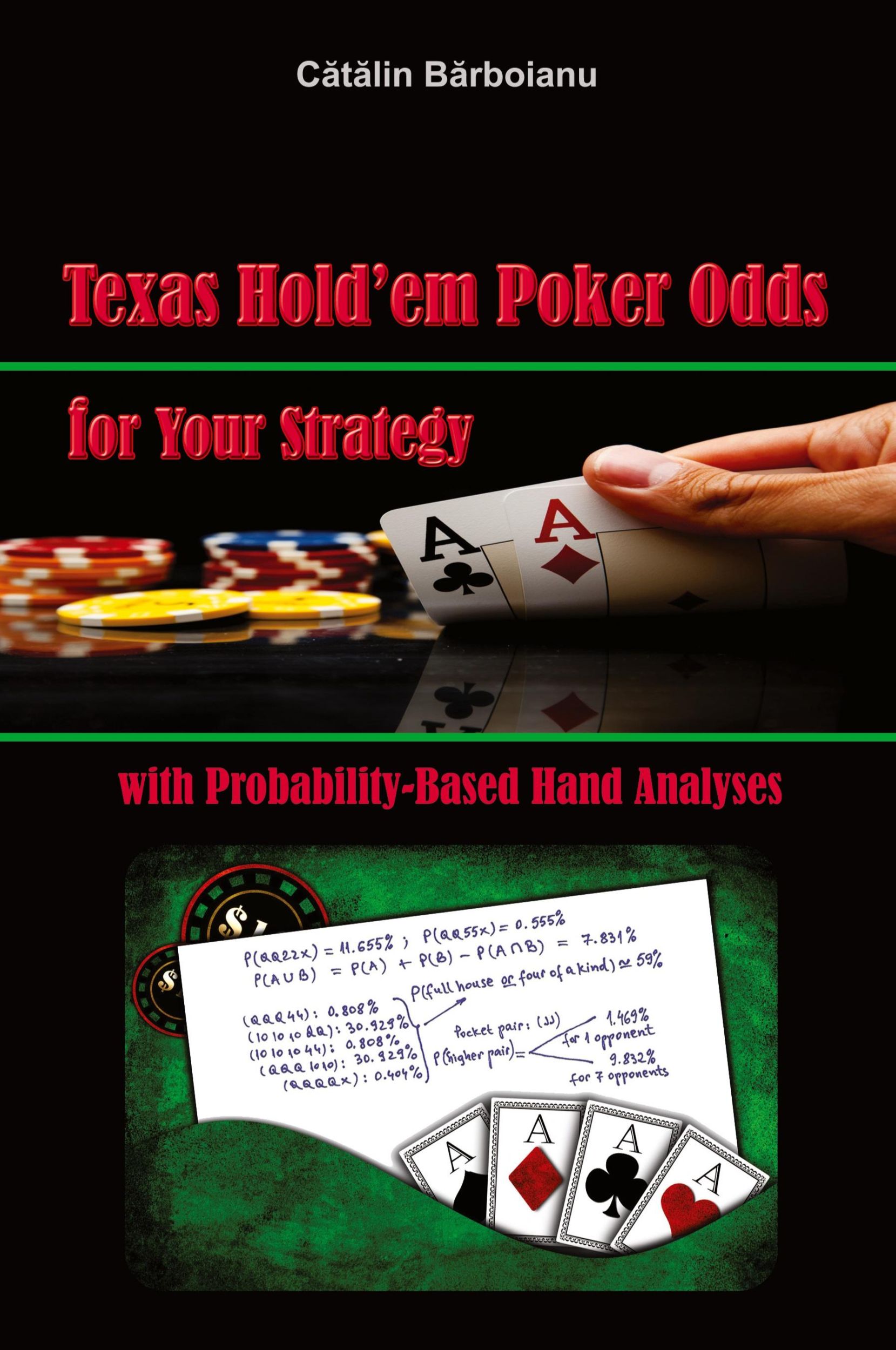 Cover: 9789731991344 | Texas Hold'em Poker Odds for Your Strategy, with Probability-Based...