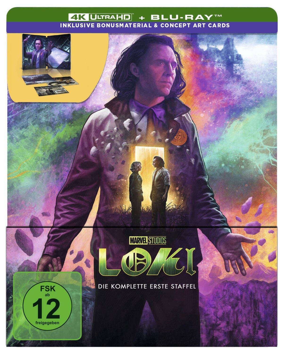 Cover: 4061229399999 | Loki - Staffel 1 UHD BD (Lim. Steelbook) | Eric Martin (u. a.) | 2021