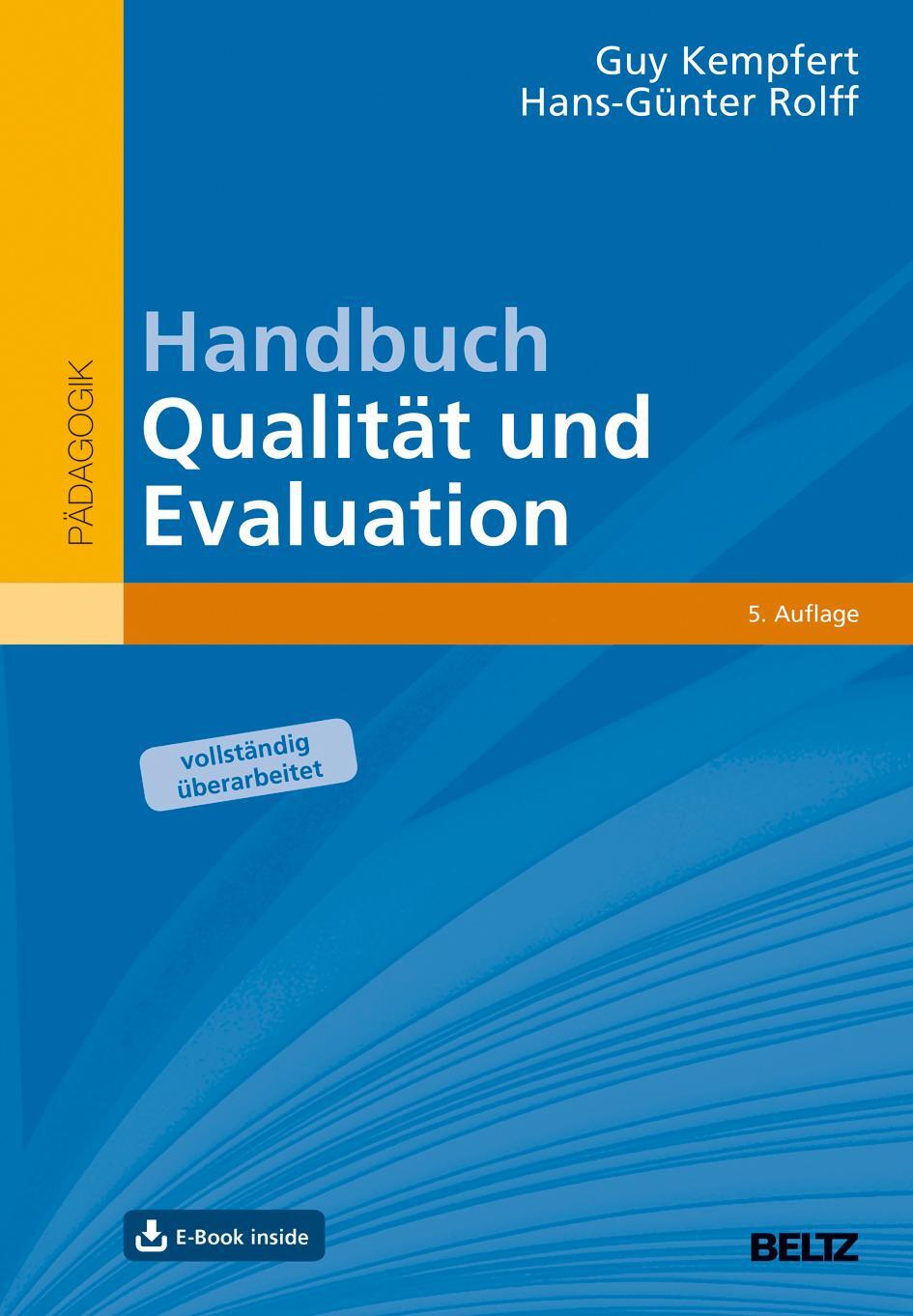 Cover: 9783407831941 | Handbuch Qualität und Evaluation | Guy Kempfert (u. a.) | Bundle