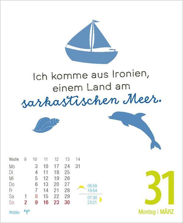 Bild: 9783731877455 | Visual Words 2025 | TypoArt Tages-Abreisskalender | Verlag Korsch