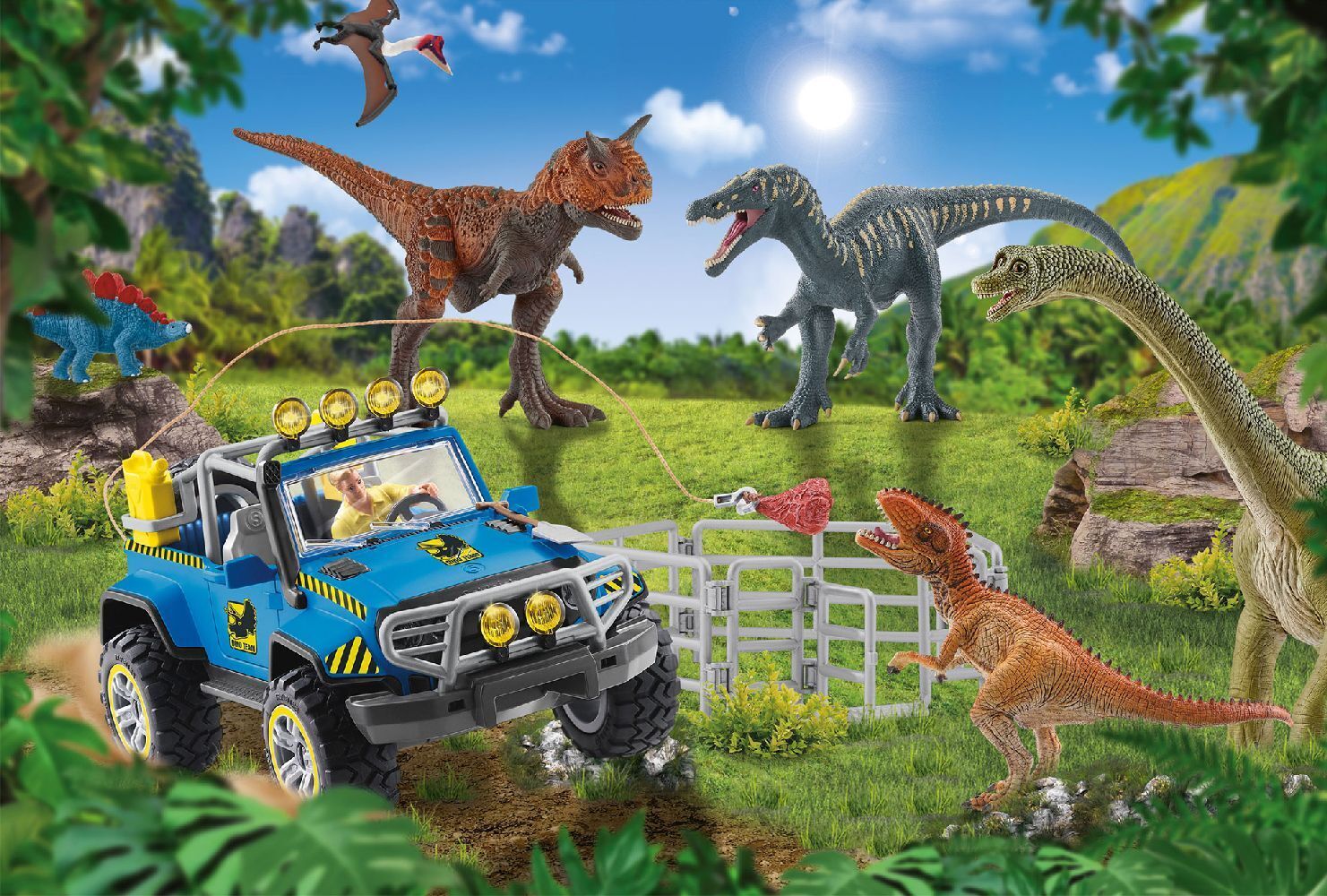 Bild: 4001504564612 | Dinosaurs, Urzeit-Giganten, 60 Teile, mit Add-on (eine Original...