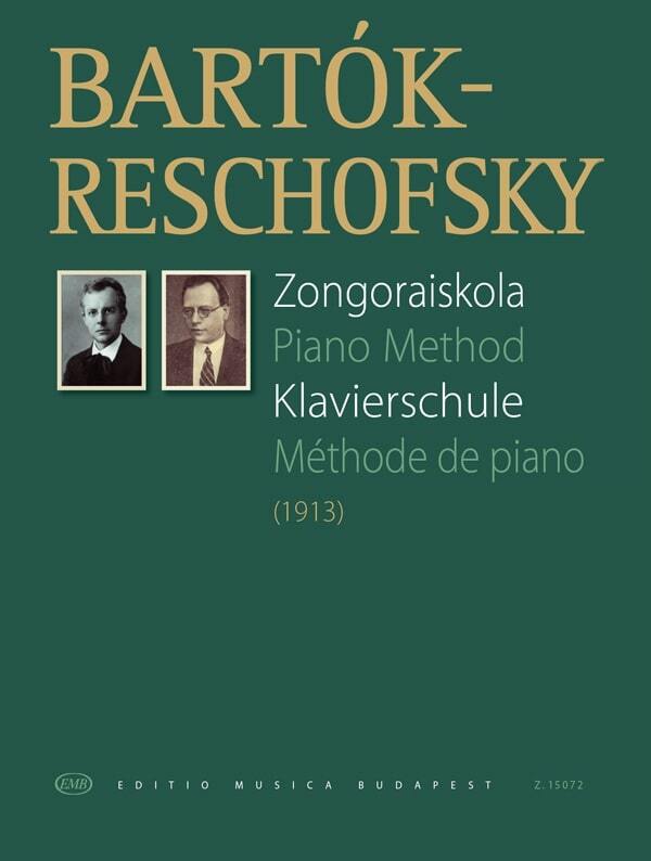 Cover: 9790080150726 | Klavierschule für Klavier (un/en/dt/frz) | (1913) | Béla Bartók | Buch