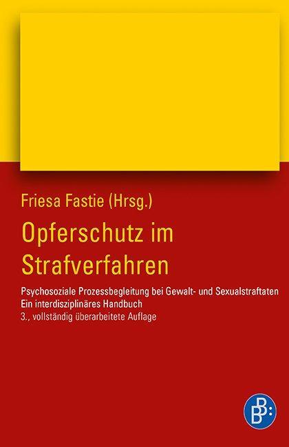 Cover: 9783847421290 | Opferschutz im Strafverfahren | Friesa Fastie | Taschenbuch | Deutsch