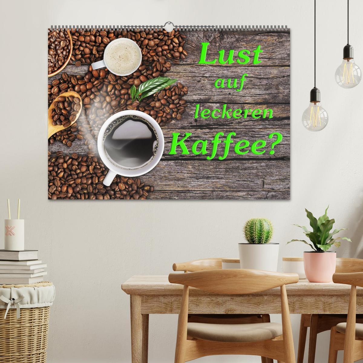 Bild: 9783435002757 | Lust auf leckeren Kaffee? (Wandkalender 2025 DIN A2 quer), CALVENDO...