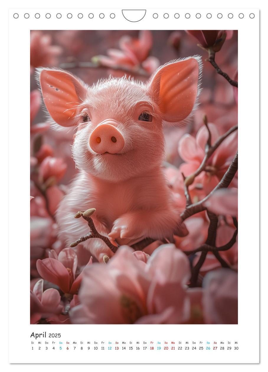 Bild: 9783457160459 | Schwein gehabt (Wandkalender 2025 DIN A4 hoch), CALVENDO...