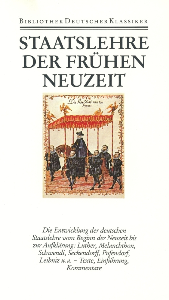 Cover: 9783618667605 | Staatslehre der frühen Neuzeit | Meist Latein.-Dtsch. | Hammerstein