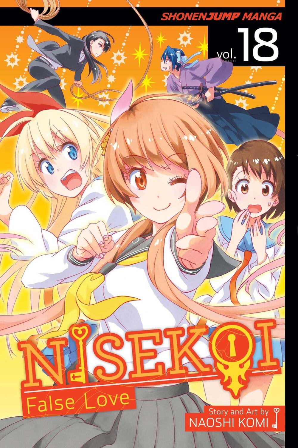 Cover: 9781421585130 | Nisekoi: False Love, Vol. 18 | Naoshi Komi | Taschenbuch | Englisch