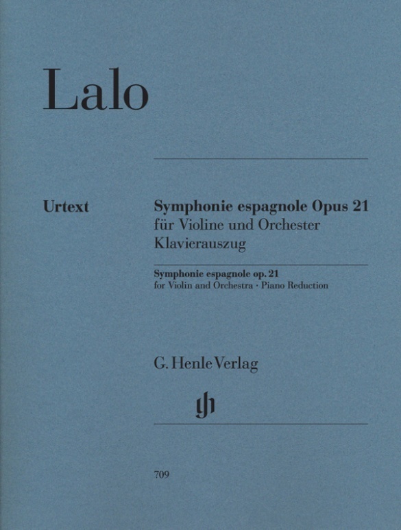 Cover: 9790201807096 | Lalo, Edouard - Symphonie espagnole d-moll op. 21 für Violine und...