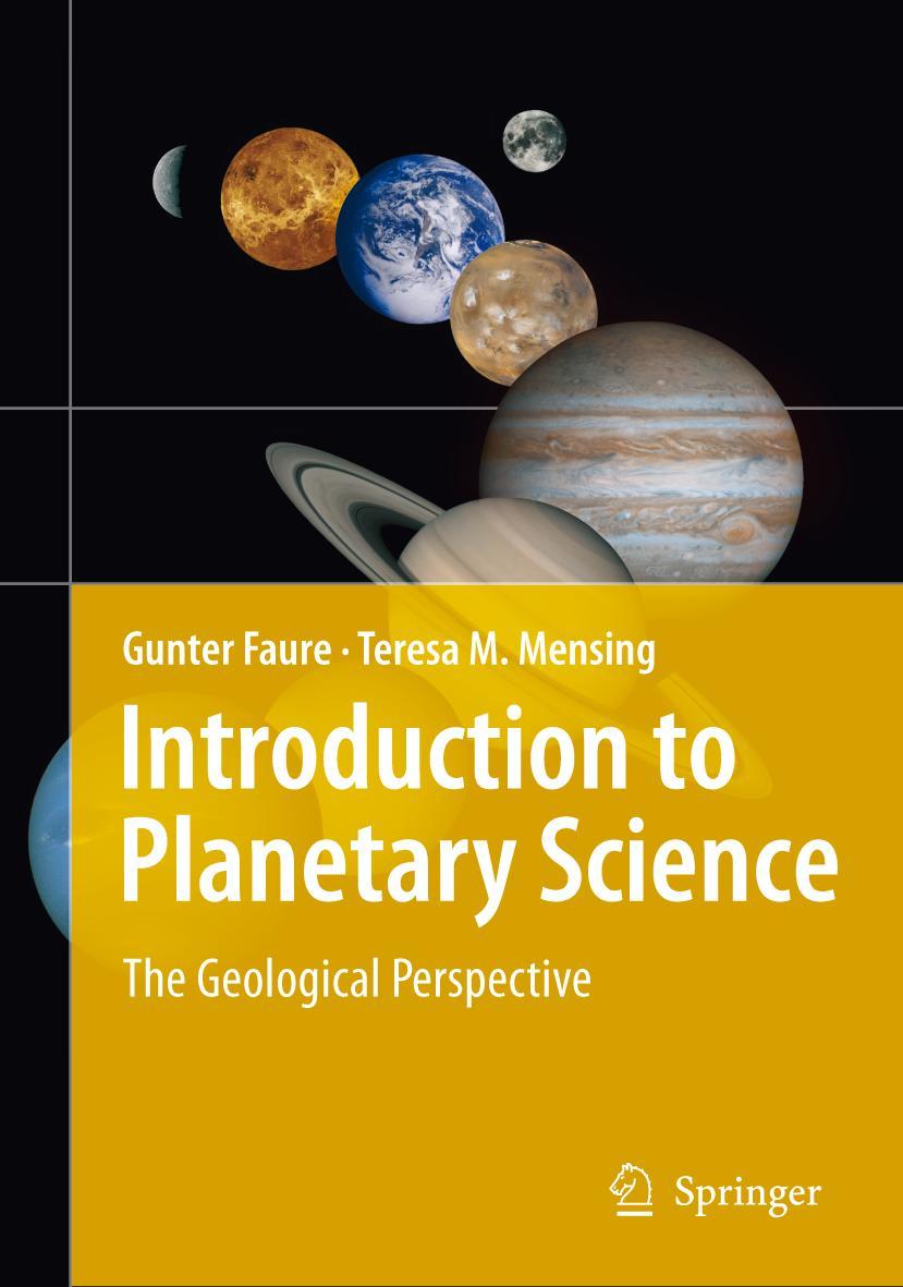 Cover: 9781402052330 | Introduction to Planetary Science | The Geological Perspective | Buch