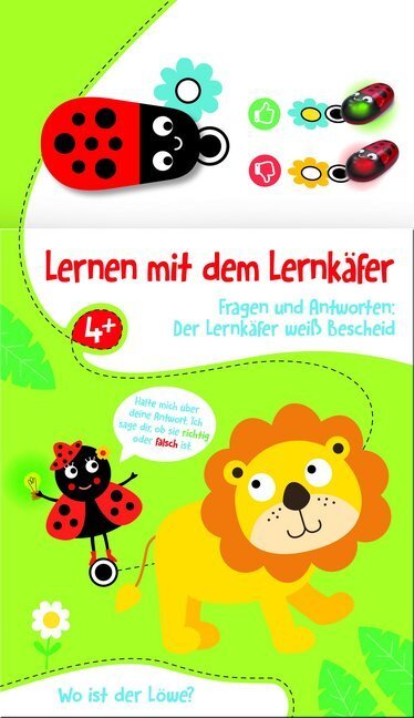 Cover: 9789463782081 | Lernen mit dem Lernkäfer - Löwe, m. Spielfigur | Taschenbuch | 96 S.