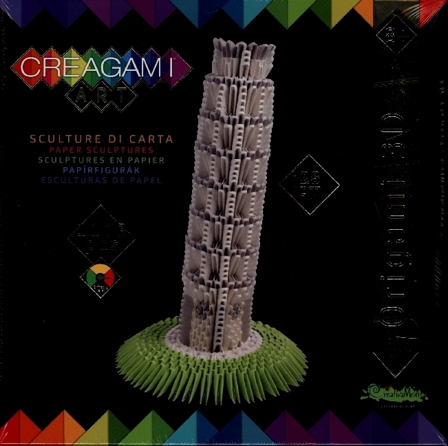 Cover: 8032591787413 | CREAGAMI - Origami 3D Schiefe Turm von Pisa 1173 Teile | Creagami