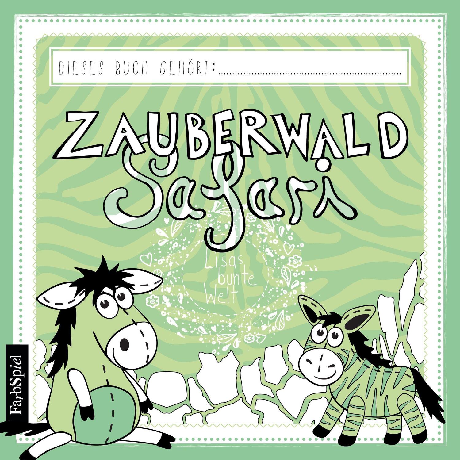 Cover: 9783961111886 | Malbuch Kinder: Die Zauberwald Safari | Lisa Wirth | Broschüre | 28 S.