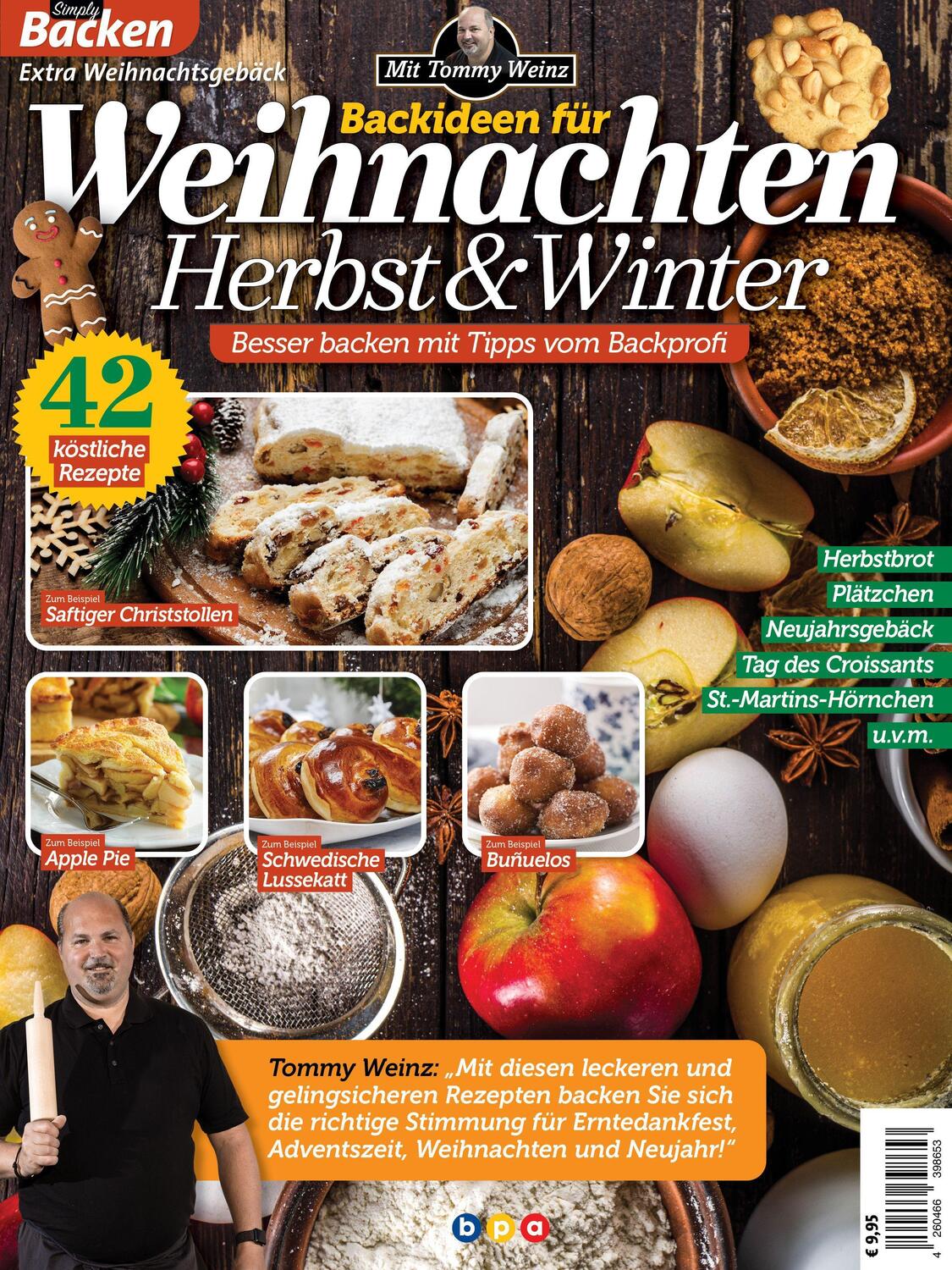 Cover: 4260466398653 | Backideen für Weihnachten Herbst & Winter | Tommy Weinz | Broschüre