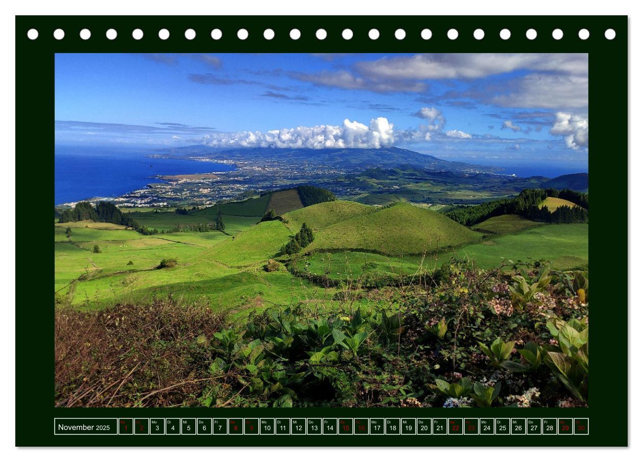 Bild: 9783383877674 | Sao Miguel - Perle der Azoren (Tischkalender 2025 DIN A5 quer),...