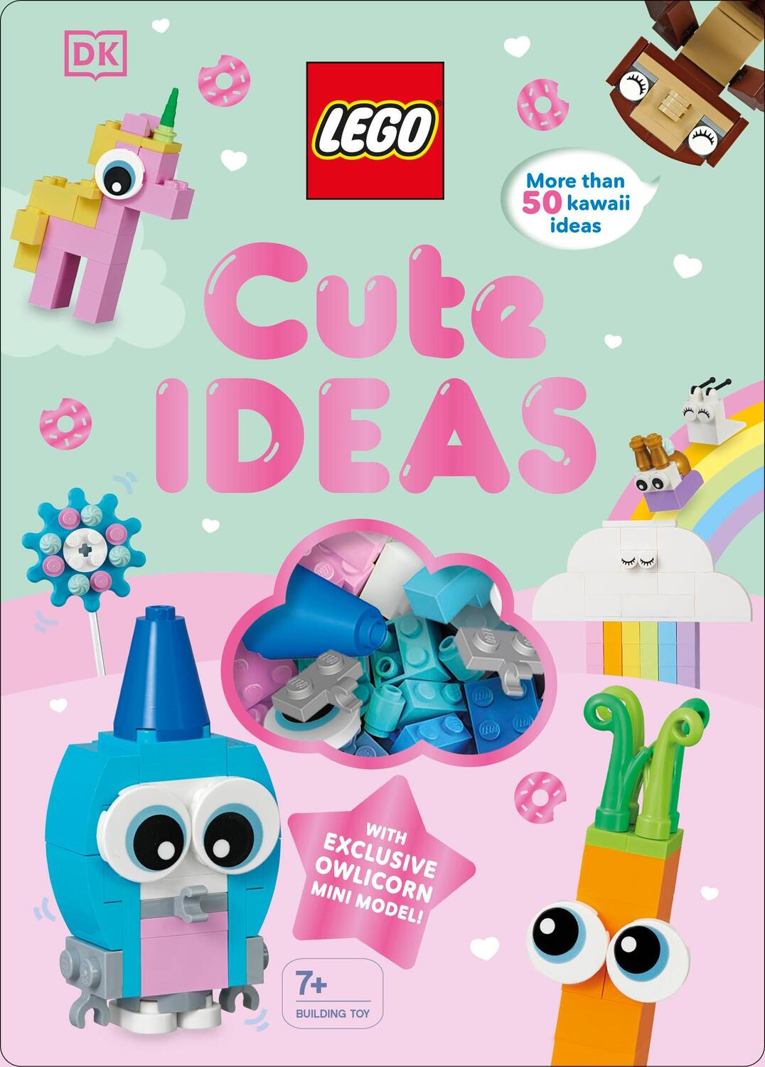 Cover: 9780241401200 | LEGO Cute Ideas | With Exclusive Owlicorn Mini Model | Rosie Peet