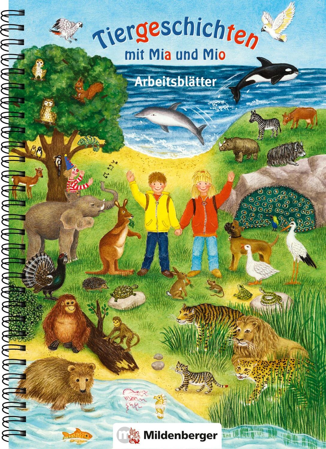 Cover: 9783619144136 | Tiergeschichten mit Mia und Mio - Arbeitsblätter | Bettina Erdmann