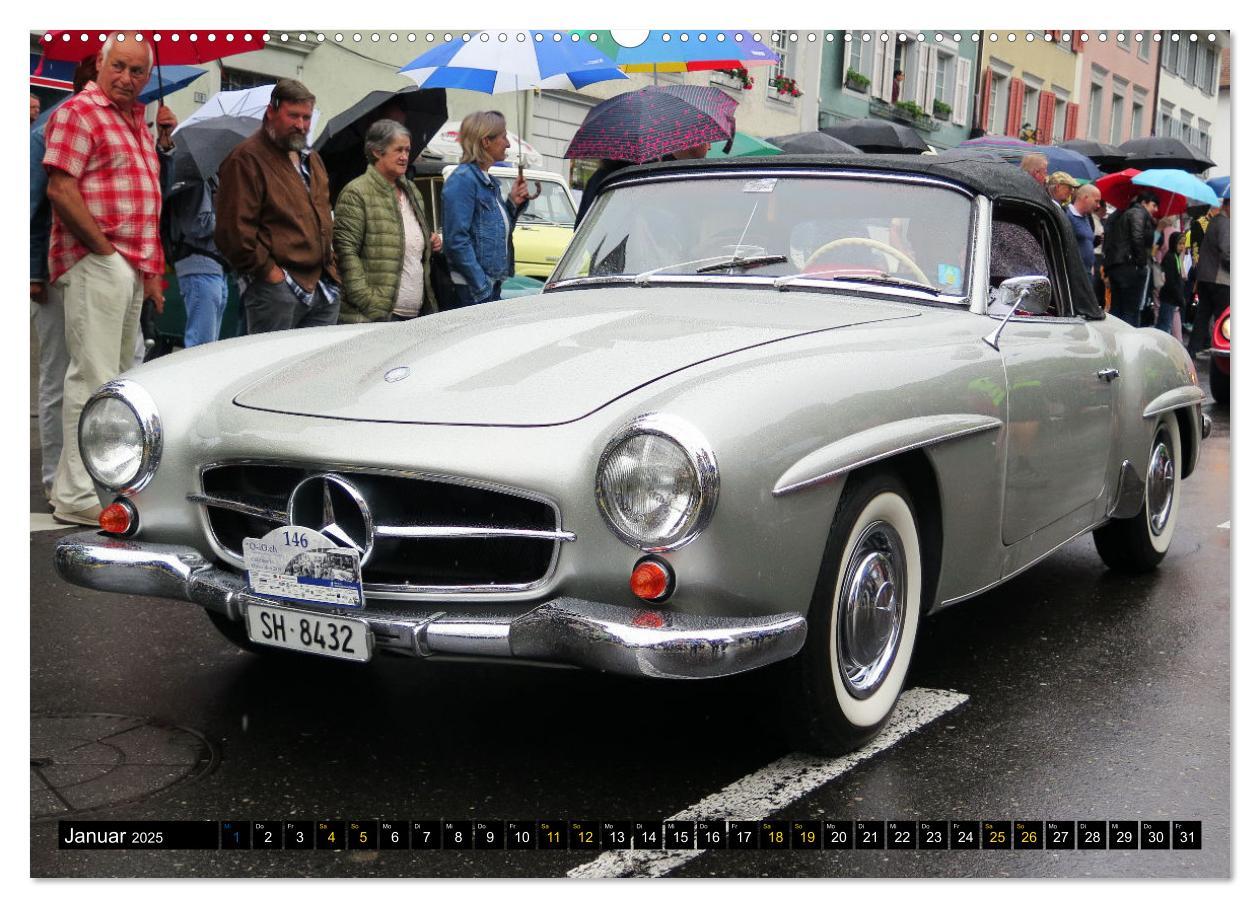 Bild: 9783435073221 | Mercedes SL Classics (Wandkalender 2025 DIN A2 quer), CALVENDO...