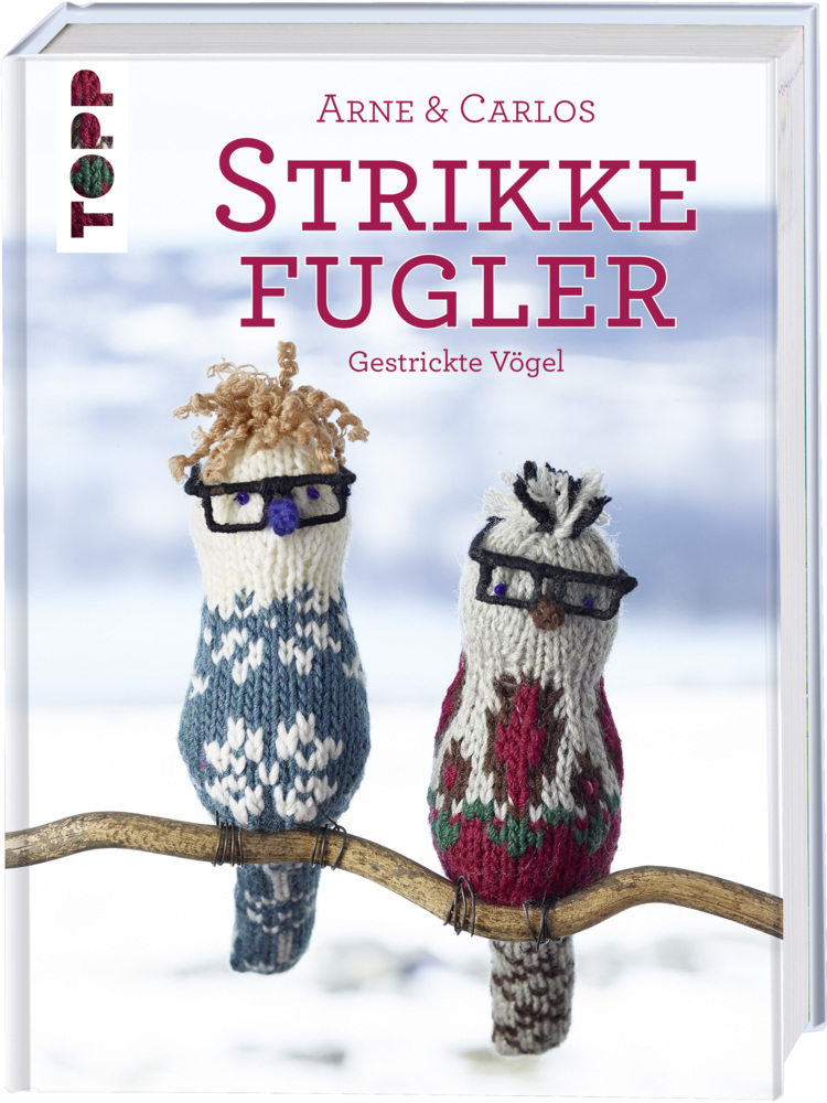 Cover: 9783772464843 | Strikke Fugler | Gestrickte Vögel | Arne Nerjordet (u. a.) | Buch