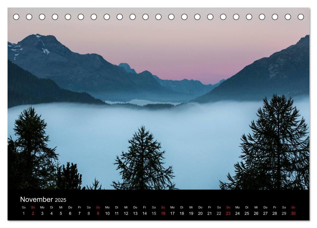 Bild: 9783435603176 | Faszinierendes Graubünden (Tischkalender 2025 DIN A5 quer),...