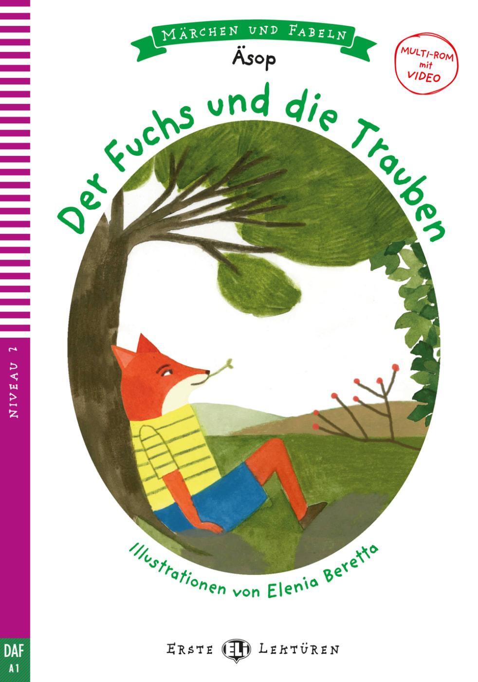 Cover: 9783125151338 | Der Fuchs und die Trauben. Buch + Multi-ROM | Äsop | Taschenbuch