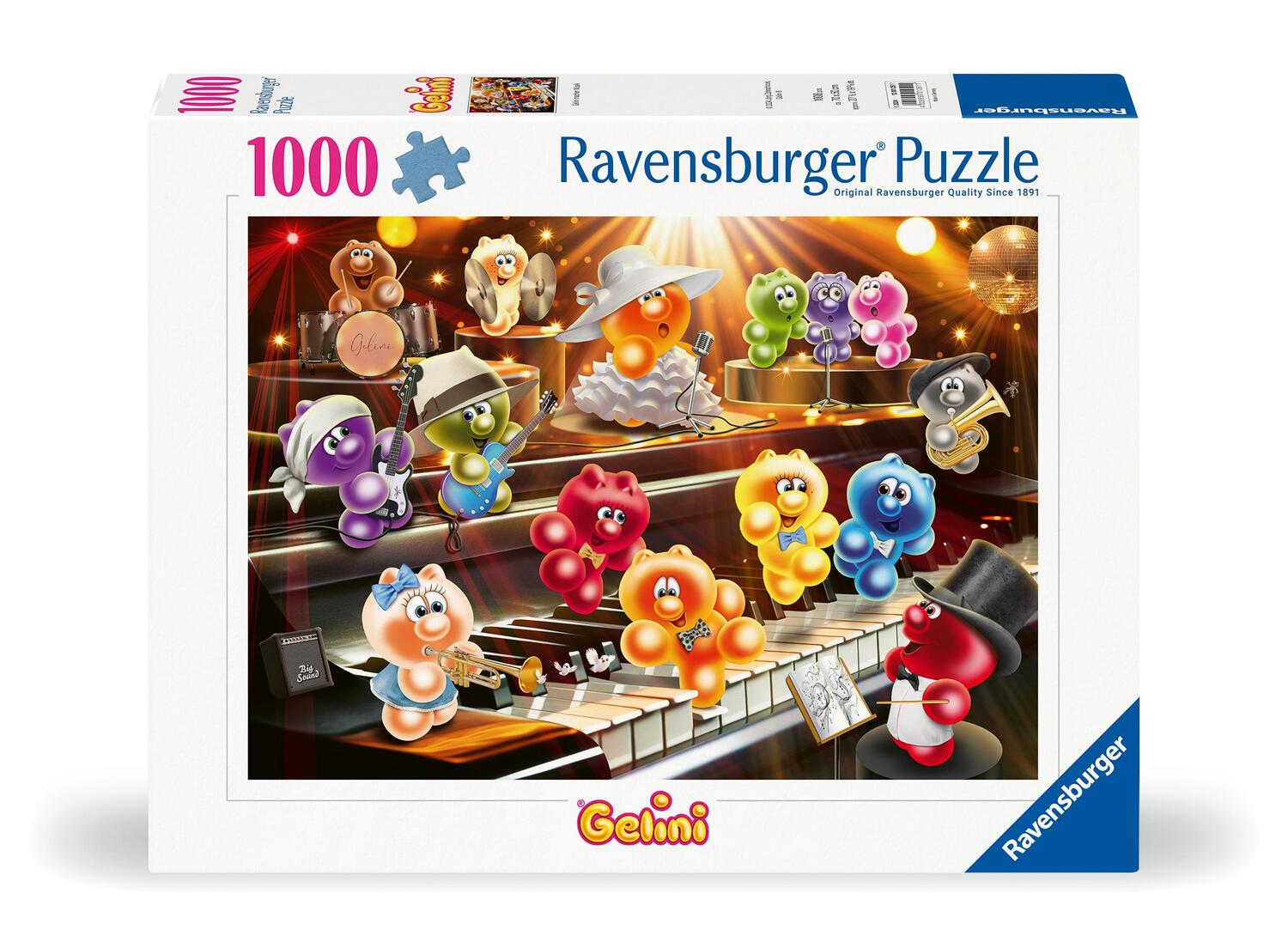 Cover: 4005555012511 | Ravensburger Puzzle 12001251 - Gelini machen Musik - 1000 Teile...