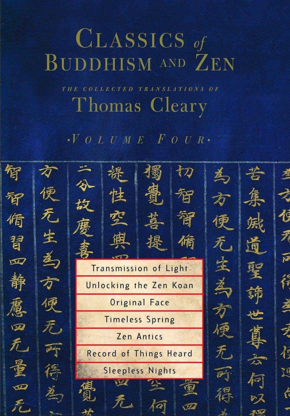 Cover: 9781590302217 | Classics of Buddhism and Zen, Volume Four | Thomas Cleary | Buch