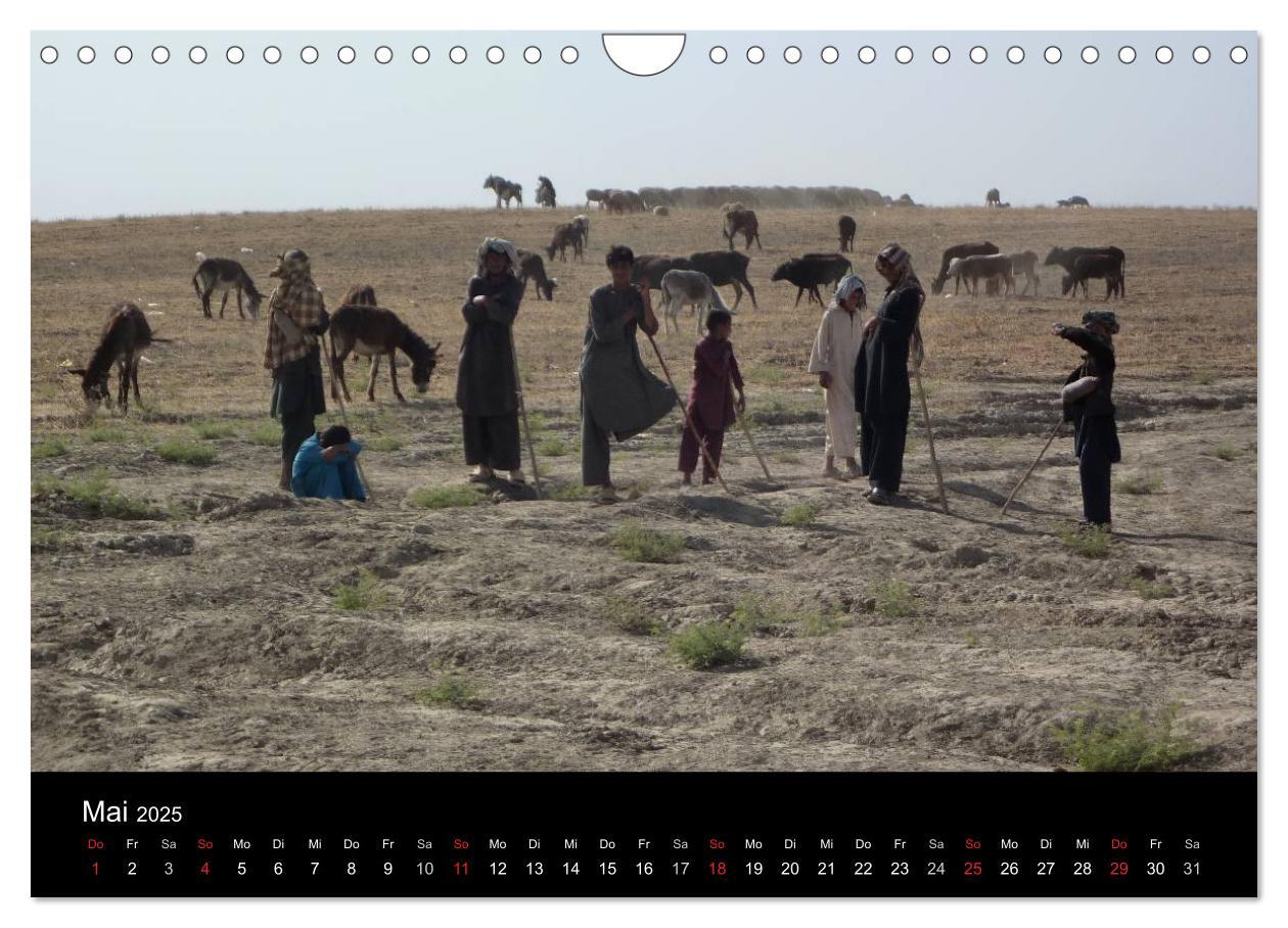 Bild: 9783435798124 | Afghanistan (Wandkalender 2025 DIN A4 quer), CALVENDO Monatskalender