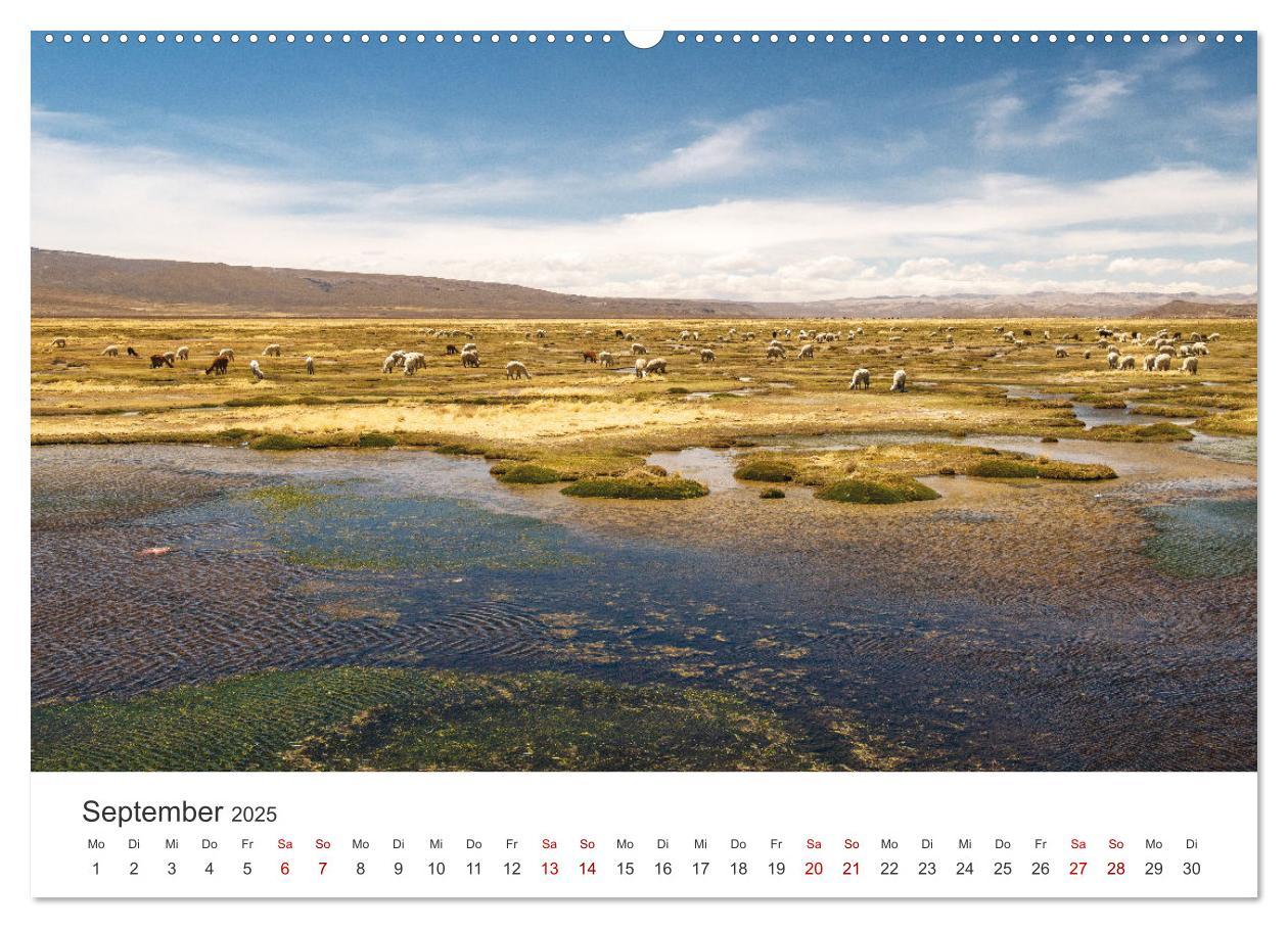 Bild: 9783383785818 | Geheimnisvolles Peru (Wandkalender 2025 DIN A2 quer), CALVENDO...